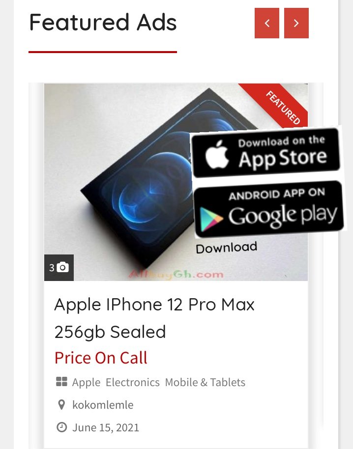 Opresii's tweet photo. If you're a seller of goods or a provider of services then https://t.co/zzKLT6uvcX is the best platform for you to easily reach your customers and increase sales. Create a shop on the site and upload your business, sit back and watch your customers roll in👍🏾
For updates @allbuygh https://t.co/osWE3XKnbp