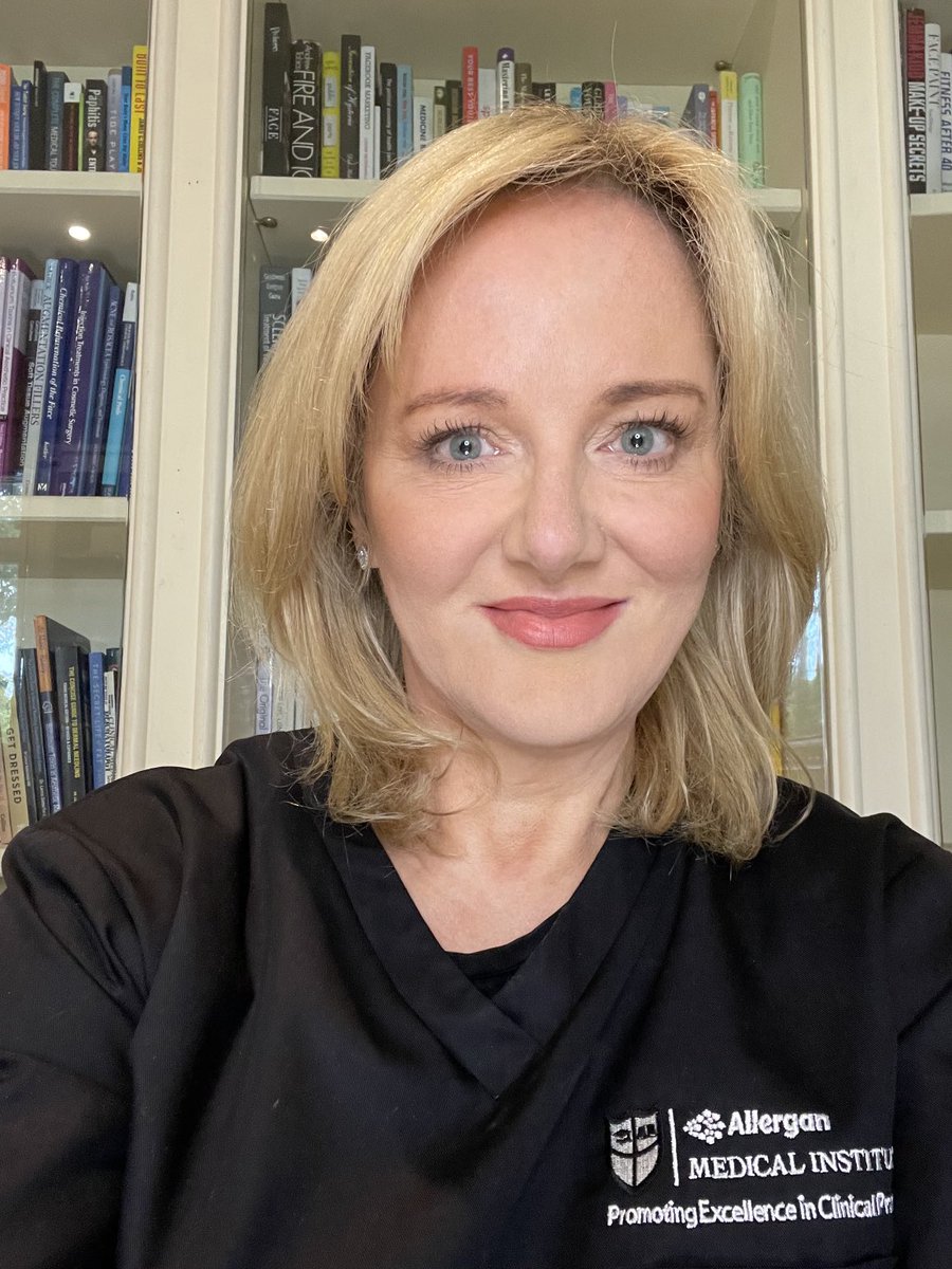 SO excited to get back into my Allergan teaching scrubs for my first face-to-face teaching since Covid. Thrilled to bits 🥳