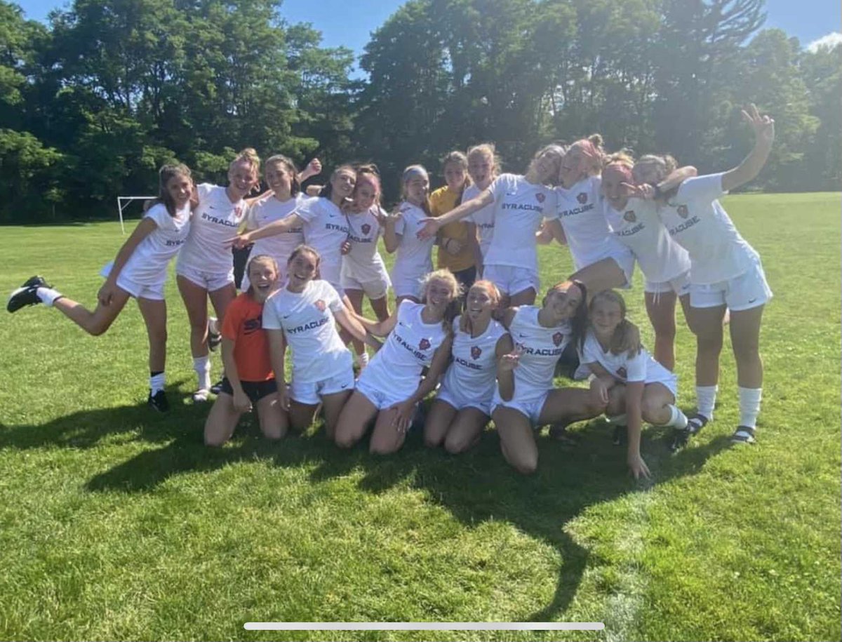 SyracuseDA's tweet photo. SDA Utica 04Girls open up ⁦@PDASoccer⁩ with a 4-0 win. So nice to see a sideline packed with 30 college coaches again!
#beyourbest https://t.co/IFAqMFQfzL