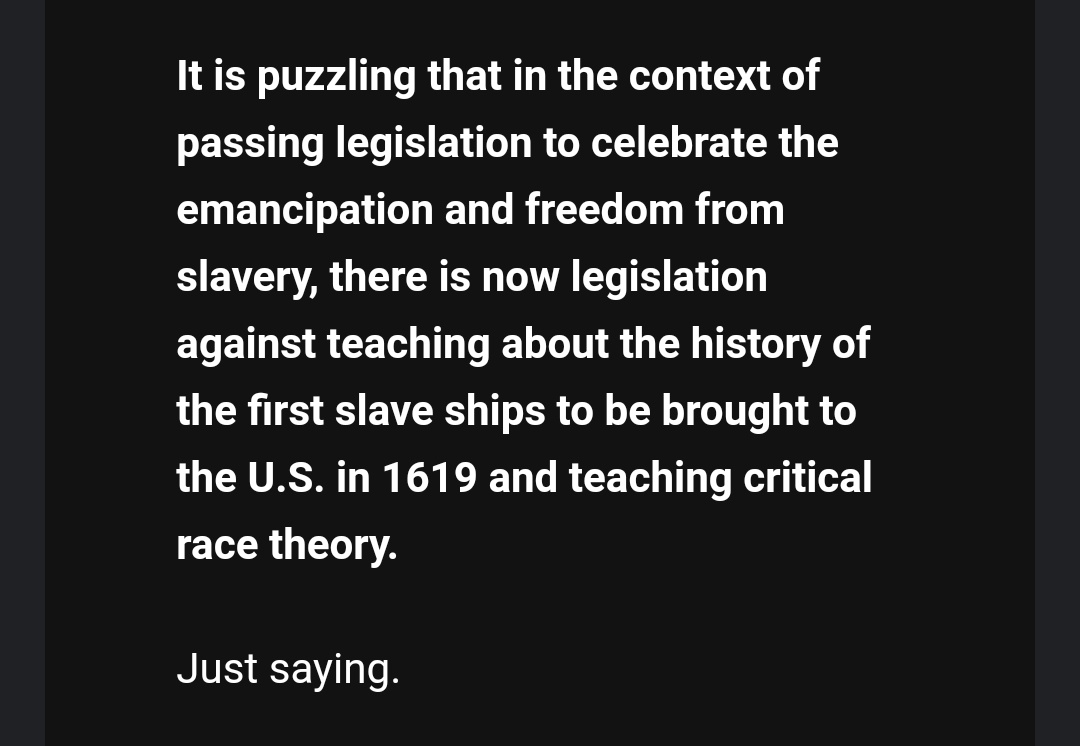 Distractions. #CriticalRaceTheory