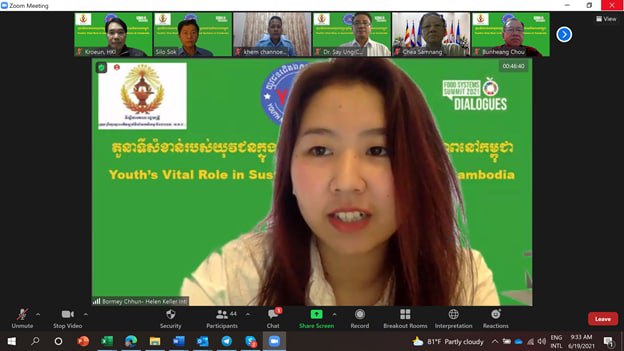 ync_2019's tweet photo. @bormey_chhun hosted #foodsystemdialogues for youth. " This is a great opportunity for youth from across the country to provide input for development of road map on Cambodia sustainable food system" said Bormey. @hannahtaaffe @Irshaddanish @andyrooke87 @HKroeun @SUNCSN https://t.co/hsUU2lgohJ