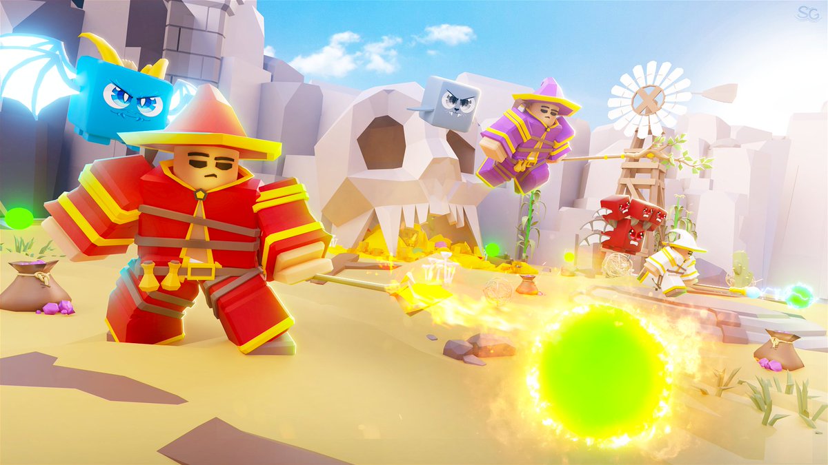 SoftGB's tweet image. Thumbnail Commission for Orb Collecting Simulator! 🟢🧙
Likes & RTs are appreciated! 💖
#Roblox #RobloxDev