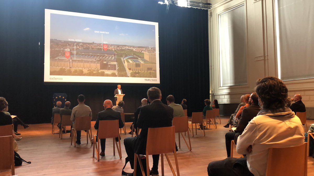 La Gare maritime #tourandtaxis reçoit le prix <a href="/europanostra/">Europa Nostra</a> #Brussels