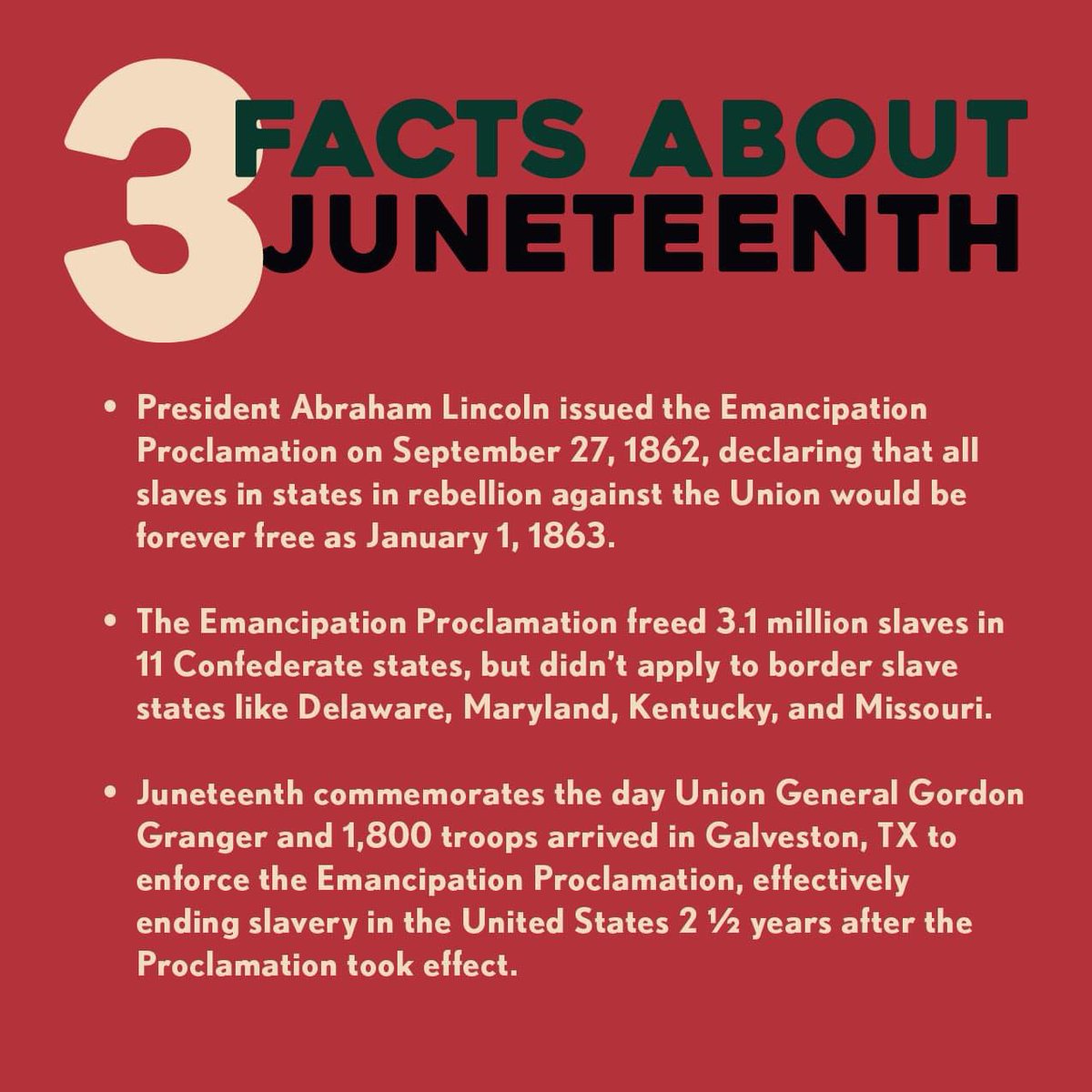 Join us in celebrating and learning more about the Juneteenth holiday! #HailState