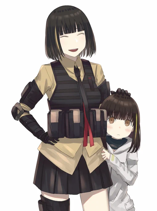子供M4(妄想)と姉さん 