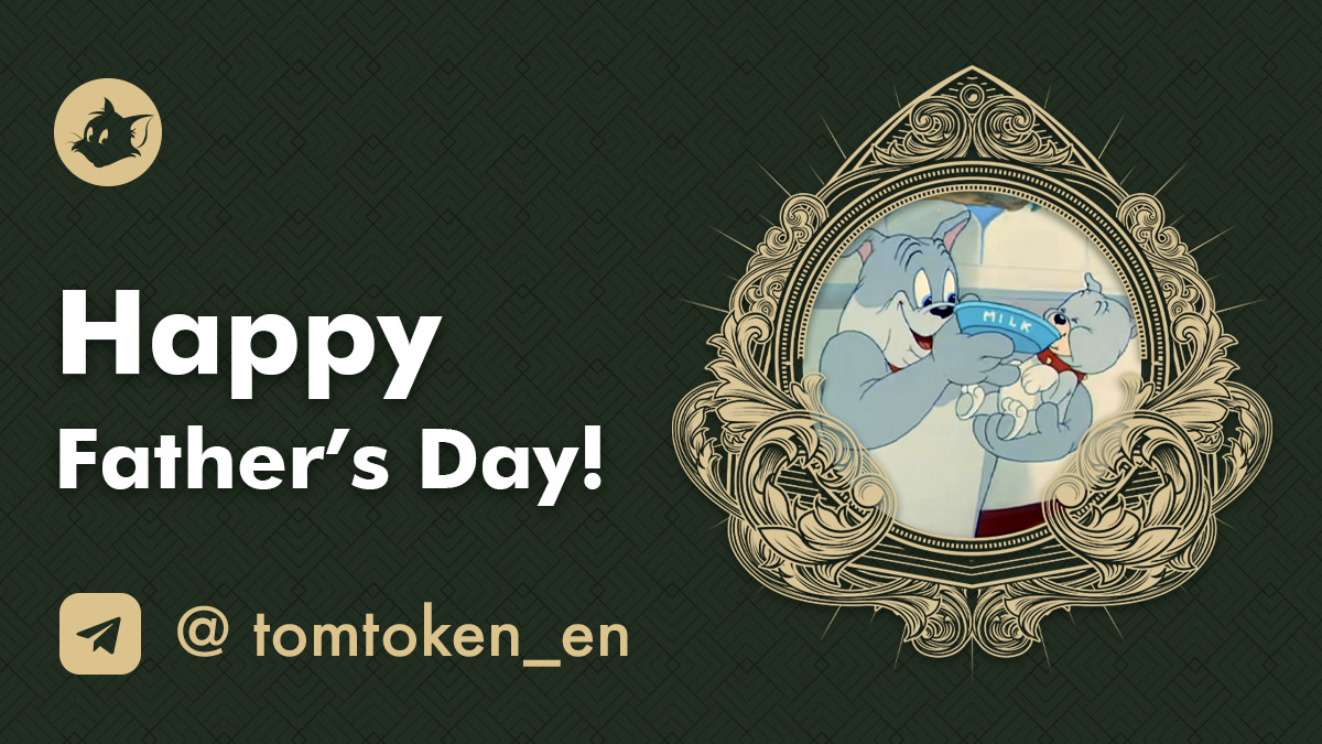 tomtokenfans's tweet photo. Happy #Father's Day, dear followers.

He is my hero, and I am his masterpiece. https://t.co/14jDb4KLG9