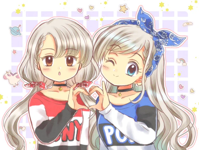 遅れちゃったけど久川姉妹お誕生日おめでとう🎊しゅき 