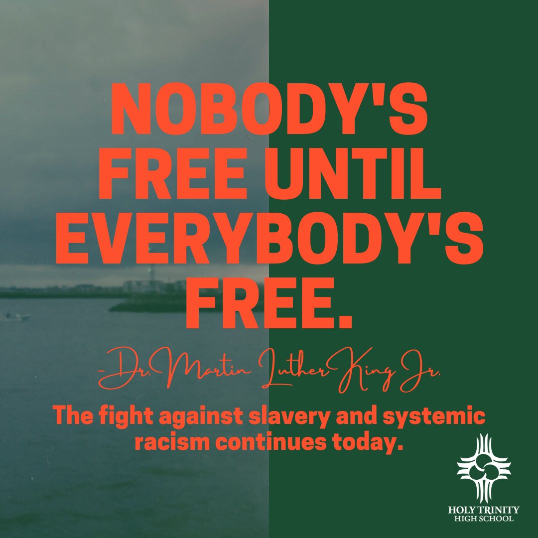 Today is Juneteenth. The emancipation of Black people in America. And while we have come a long way, let us not forget that we still have a long way to go. Because none of us are free until all of us are free. #juneteenth
