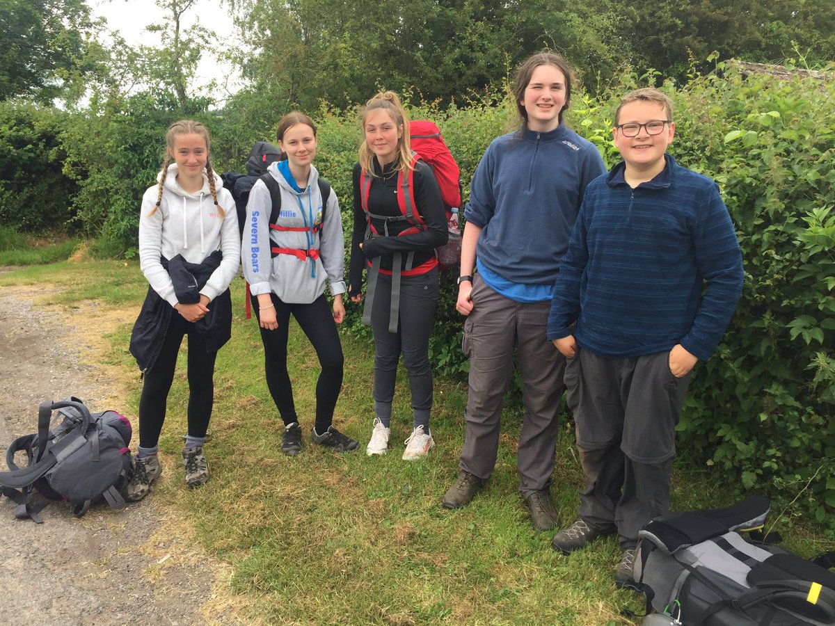 WyedeanD's tweet photo. Silver Practice DofE Expedition all done. Four groups. Amazing resilience and teamwork. @WyedeanSchool  #sleepy #takemehome #blisters https://t.co/7nfByRgwV5
