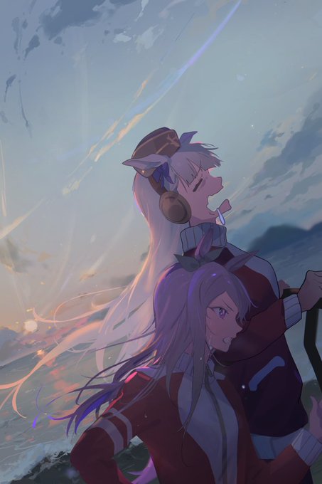 ゴルシとマックイーンの朝 _ #ウマ娘 