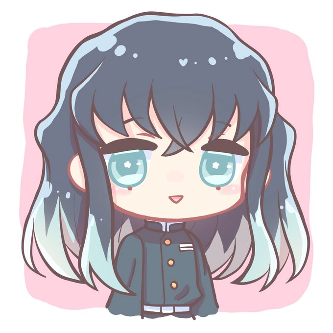 チハナさんがTwitterに投稿した時透無一郎(鬼滅の刃)のイラスト。