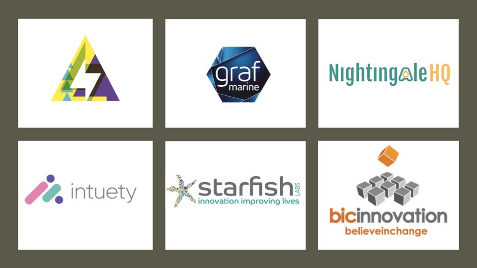StartUpNational's tweet image. The finalists for the innovative #startup of the year at the 2021 @WalesStartup awards - sponsored by @bicinnovation - are @GrafmarineLtd @nightingalehqai Intuety and @StarfishLabsUK
#WSUA21 🏴🐣
