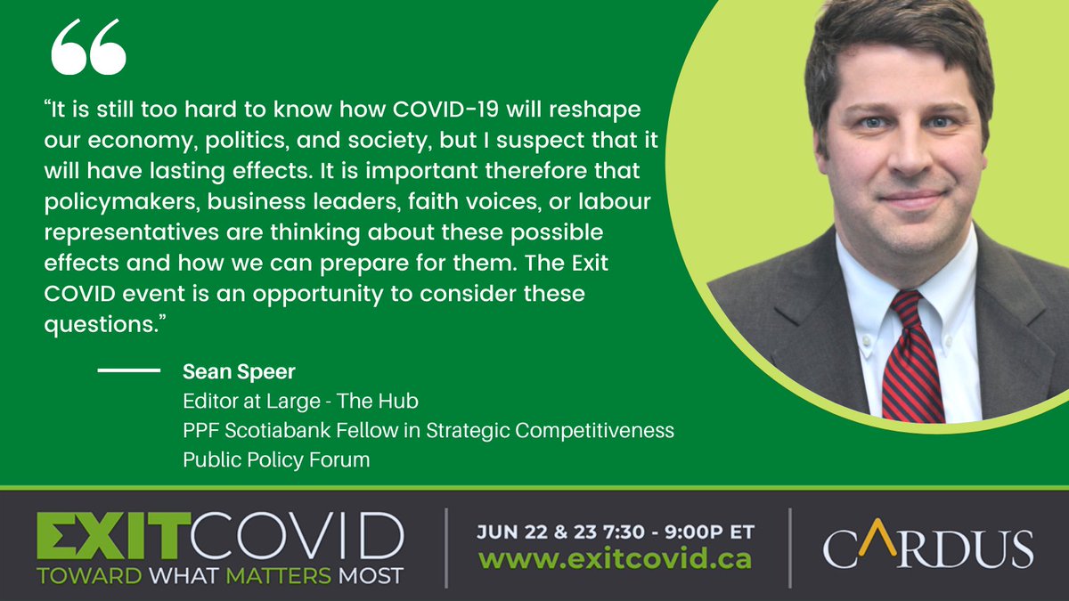 cardusca's tweet image. @sean_speer is the editor at large @TheHubCanada. He is also the PPF Scotiabank Fellow in Strategic Competitiveness at the Public Policy Forum and an assistant professor at U of T’s Munk School of Global Affairs and Public Policy.