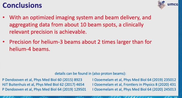 Great talk by Dr. Dendooven @ the European Congress of Medical Physics on Real-time PET-based dose verification.