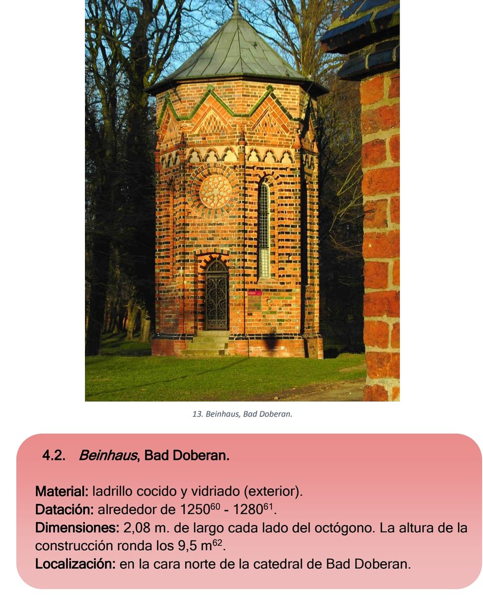 DRartista's tweet photo. Hoy es el día del Gótico de Ladrillo 🧱 y os quería enseñar una pieza de mi TFG, el #Beinhaus de #BadDoberan Un osario para los huesecillos de los monjes 🦴💀
Ich wollte ein Stück meiner Abschlussarbeit in #Kunstgeschichte zeigen, weil heute der Tag der #Backsteingotik 🧱😍 ist. https://t.co/nlM8UzkADy
