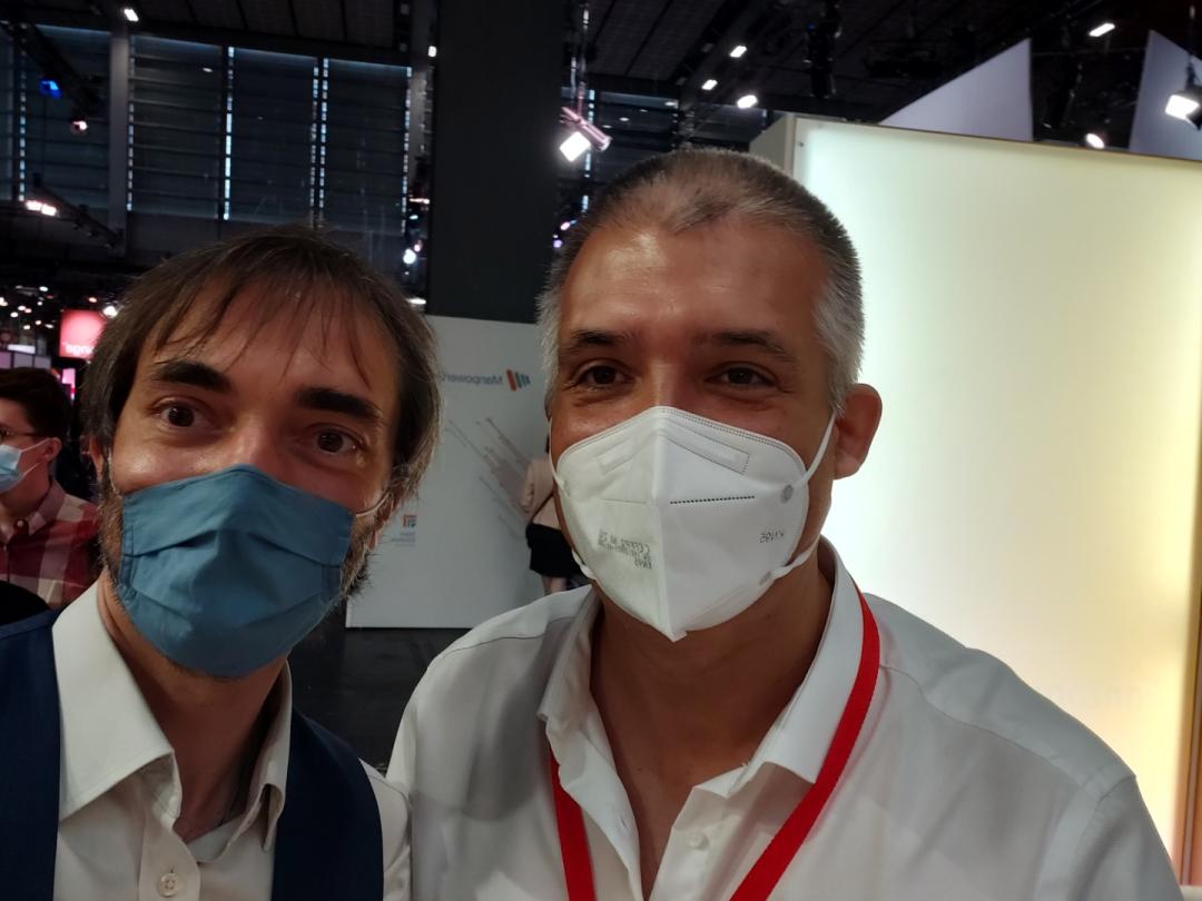Pitch M. Cédric Villani about qatent.com : so exciting ! Thanks. #ViVAtech2021 #villani #patent #AI