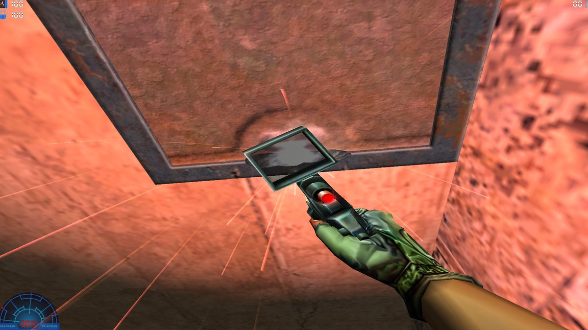 Stung_5's tweet photo. @NathanCheever
Welding doors shut was implemented in #AVP2 and it's a feature in several community maps.
Was any mission or objective ever thought of to include welding something shut in #AlienvsPredator2 ?
Like welding doors shut before getting engulfed in a mob of aliens? https://t.co/85slfb1xRz