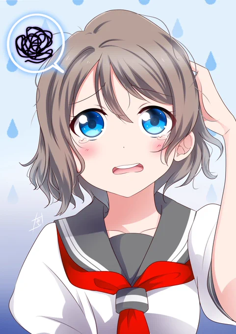 #梅雨を楽しく過ごせるようにお気に入り作品で元気を分けて下さい

くせっ毛なので、じめじめしてるとボンバーしちゃう #lovelive 