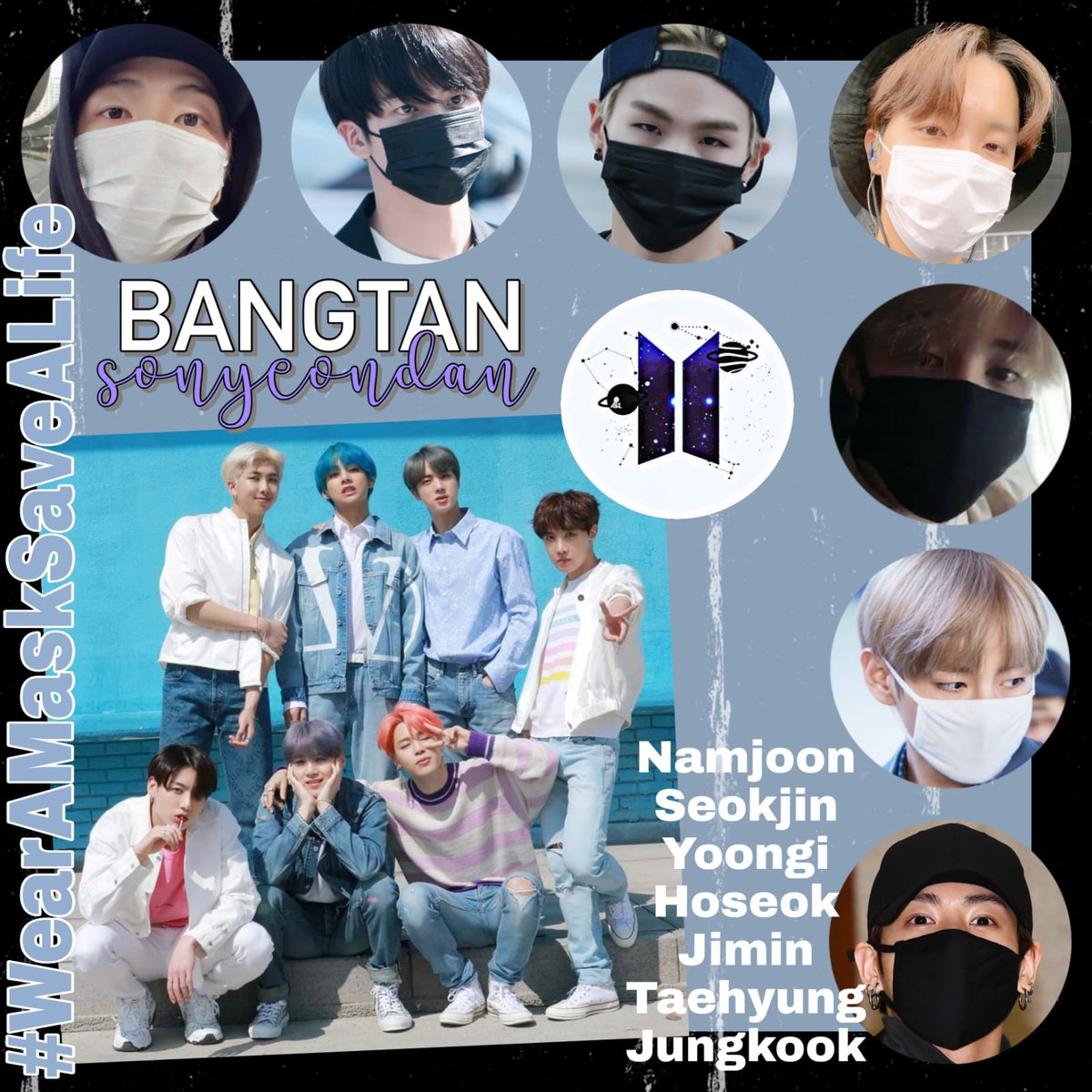 SilkeMeyer19's tweet photo. DO IT LIKE BTS, WEAR A MASK! STAY HEALTHY! 💜I PURPLE YOU💜#WearAMaskSaveALife #마스크를쓰고생명을구하다 #fightagainstcorona #covid19survivor #achtsamkeit #maskemachtsinn #aharegeln #rki #bts_official #btsarmy #bighit #btsmask #bts_BE #to_BTS #proudarmy_noonas #SoShowMeYourMask https://t.co/gK6Xmoiv0c