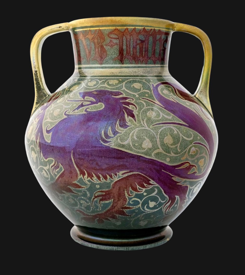 ADantiques's tweet photo. Latest Stock updates - https://t.co/I5qgAgfuWm including this spectacular Vase by Gordon Forsyth for Pilkington's Royal Lancastrian #Pilkingtons #RoyalLancastrian #Lustre #Britishartpottery https://t.co/mzuwqOqMAt