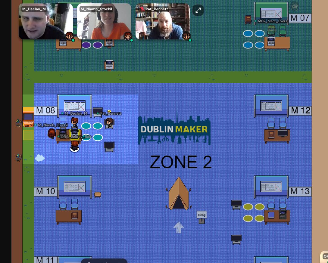 TOG_Dublin's tweet photo. We are live at the TOG stand at @DublinMaker! Drop in to say hello and see what projects we are making or to find out about the space. 

#DublinMaker https://t.co/kSytEDpzcs