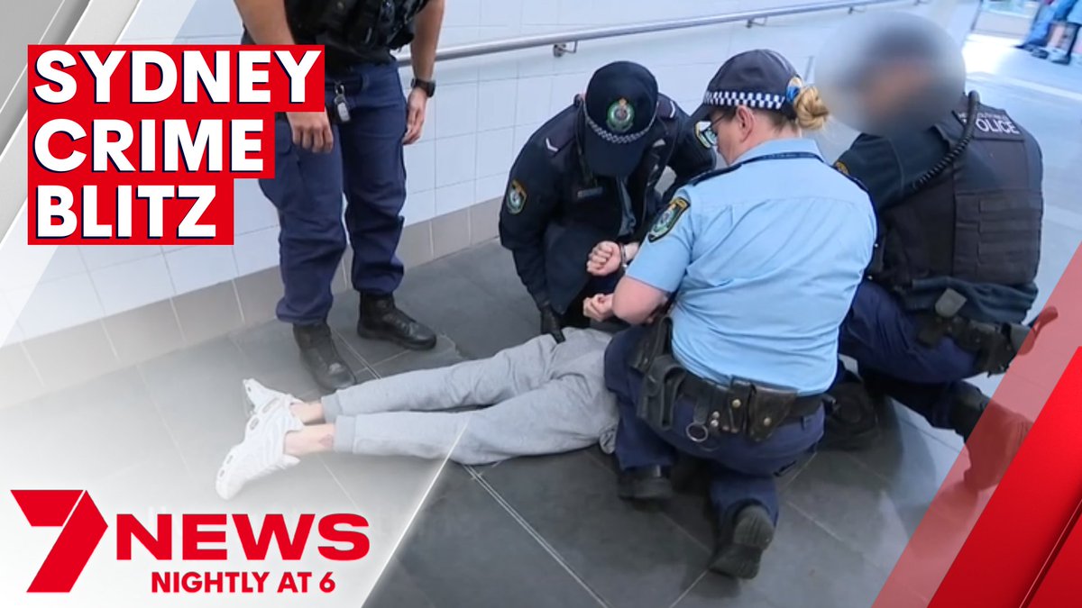 Police have just completed a Sydney-wide crackdown on violent crime and weapons possession. Hundreds of officers flooded the streets over the past two days, swooping on alleged criminals with sometimes heated results. youtu.be/UvYnJRRI40g #Sydney #7NEWS