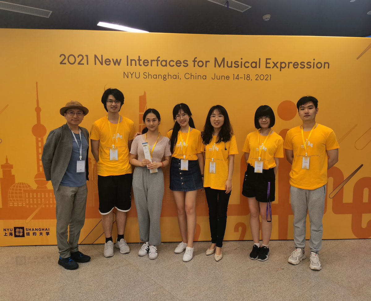 Dissolve0311's tweet photo. NIME IS AWESOME!!
WELCOME TO NIME 3031😆
Thank everyone who made efforts for this wonderful conference❤️@NIME2021NYUSH https://t.co/EyXsZltH7r