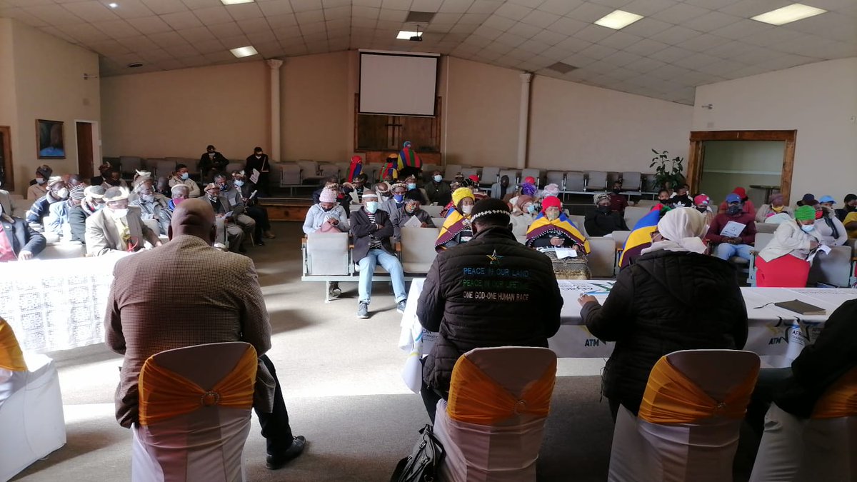 ATM_Gauteng's tweet photo. ATM PEC lead by Chairperson @Danny72506175 had a successful meeting with the Traditional leadership. 

ATM is a faith based movement. 

#ATMisReady2021
#VoteATM
#PeaceInOurLand #PeaceInOurLifeTime ✌ https://t.co/73f3PC2Svx