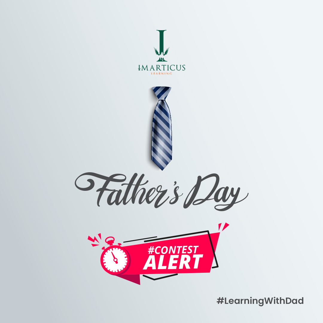 imarticus's tweet photo. #ContestAlert
This Father's Day, share with us your favorite life lesson from the ultimate HERO of your life - your Dad!
Tag and nominate your friends. Win exciting vouchers.
#LearningWithDad #FathersDay #ContestAlert #Giveaway #FreeVouchers #contest #contestalertindia
.
.
TnC* https://t.co/vCkPFaPLoA
