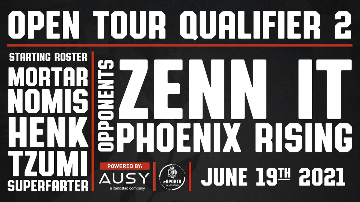 Another weekend, another #OTBLX Qualifier 💪

Starting at 12:00, the LoL Academy team will take on <a href="/zennit_gaming/">ZennIT 🇧🇪</a> &amp; <a href="/PhoenixRisingEU/">Phoenix Rising</a> in the group stage!

Let's see if we can gather some more points 📈📈

#teamAUSY