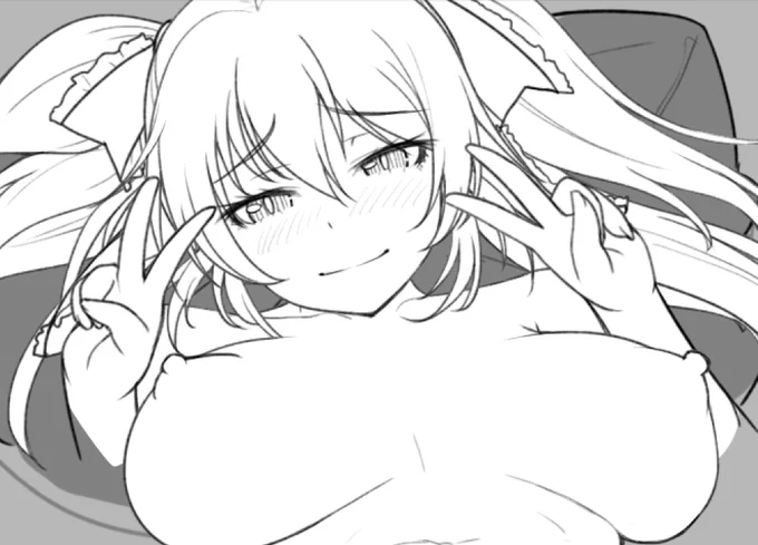 私はちゃんと重力に負けるおっぱいを描く努力をうんぬん 