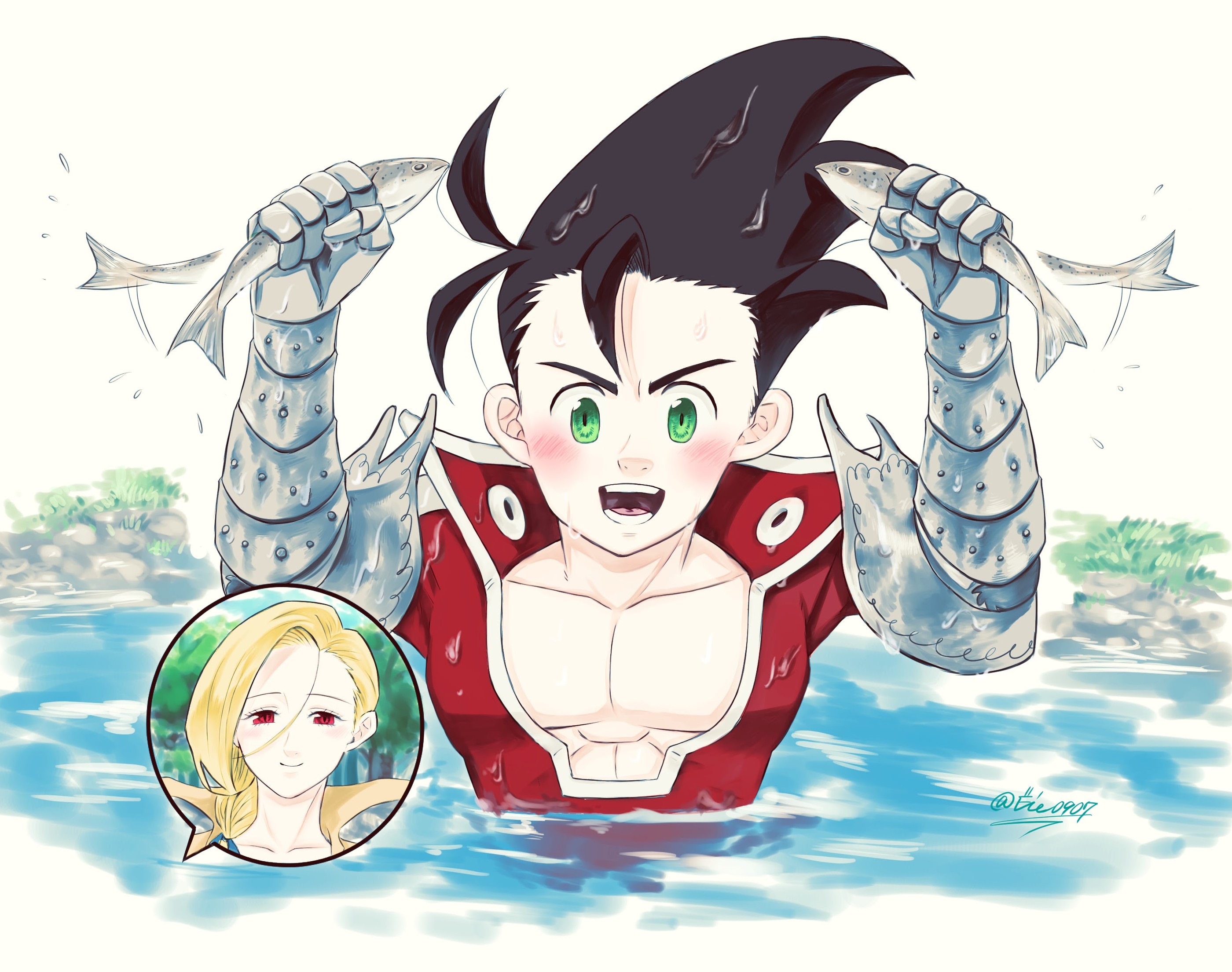 まこ レイ Dragon Meriodas Twitter