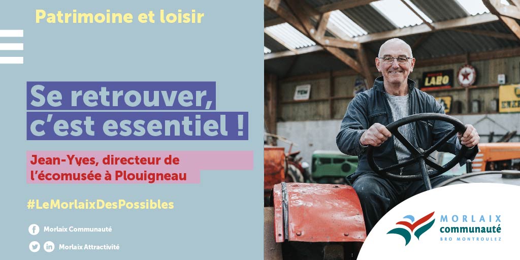 Morlaix_Attract's tweet photo. ❤ SE RETROUVER, c'est essentiel ! #5 👬
🎉 Fêtons ces retrouvailles et retournons vite nous enrichir et nous divertir de culture et de patrimoine ! 🥳
Surtout qu'au #MorlaixDesPossibles, ben y a de quoi faire !
© Yves Quéré
#JacheteLocal #PourQueTuViennesEncore https://t.co/IB8p6BAmtB