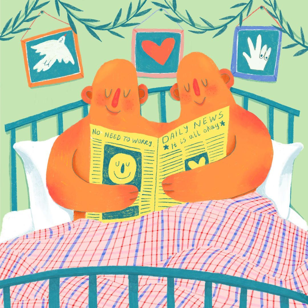 DJCAD's tweet photo. Karen Gleeson, Illustration graduand, is inspired by the wonderfulness that can be found in everyday life. Her images, which are often created for children, shine with playfulness and warm positive feelings.https://t.co/nqeOf3YYCC #djcadgraduateshowcase https://t.co/kiOYFlAWPG
