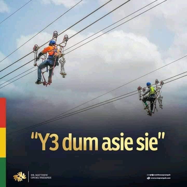 Gen_Buhari_'s tweet photo. So the #Dumfix was true after all? 
All of a sudden the NDC propagandists and liars who were making noise about the repair works on Ghana's transmission lines, which lead to temporary power outages, ARE ALL QUIET because there are no more power outages after the repair works! https://t.co/qHxRrydVuf