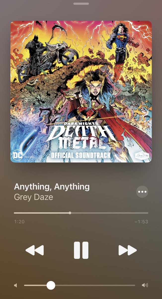 SigPeggy's tweet image. #AnythingAnything 🤘🤘🤘🤘
released for the DC Dark Nights soundtrack Dccomics #DarkNightsMetal  @therealgreydaze #foryouchester