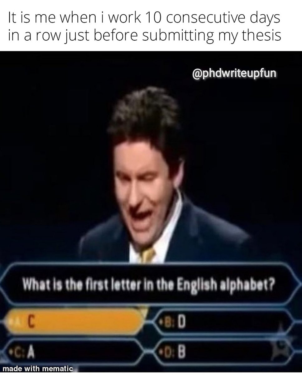 phdwriteupfun's tweet photo. Knowledge record not found. Who am I? Where am I? Which day is today?
#phd #phdlifestyle #phdmemes #phdwriteupandfun1 #phdchat #phdcronicles #phdproblems #phdstudentlife #phdlife #phdtalk #phdresearch #phdjourney #phdthesis #phdstruggles #phdstudent #phdstudents https://t.co/veyfDCx4NK