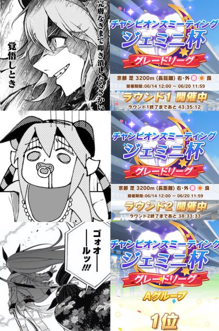 ジェミニ杯こんな感じでした 