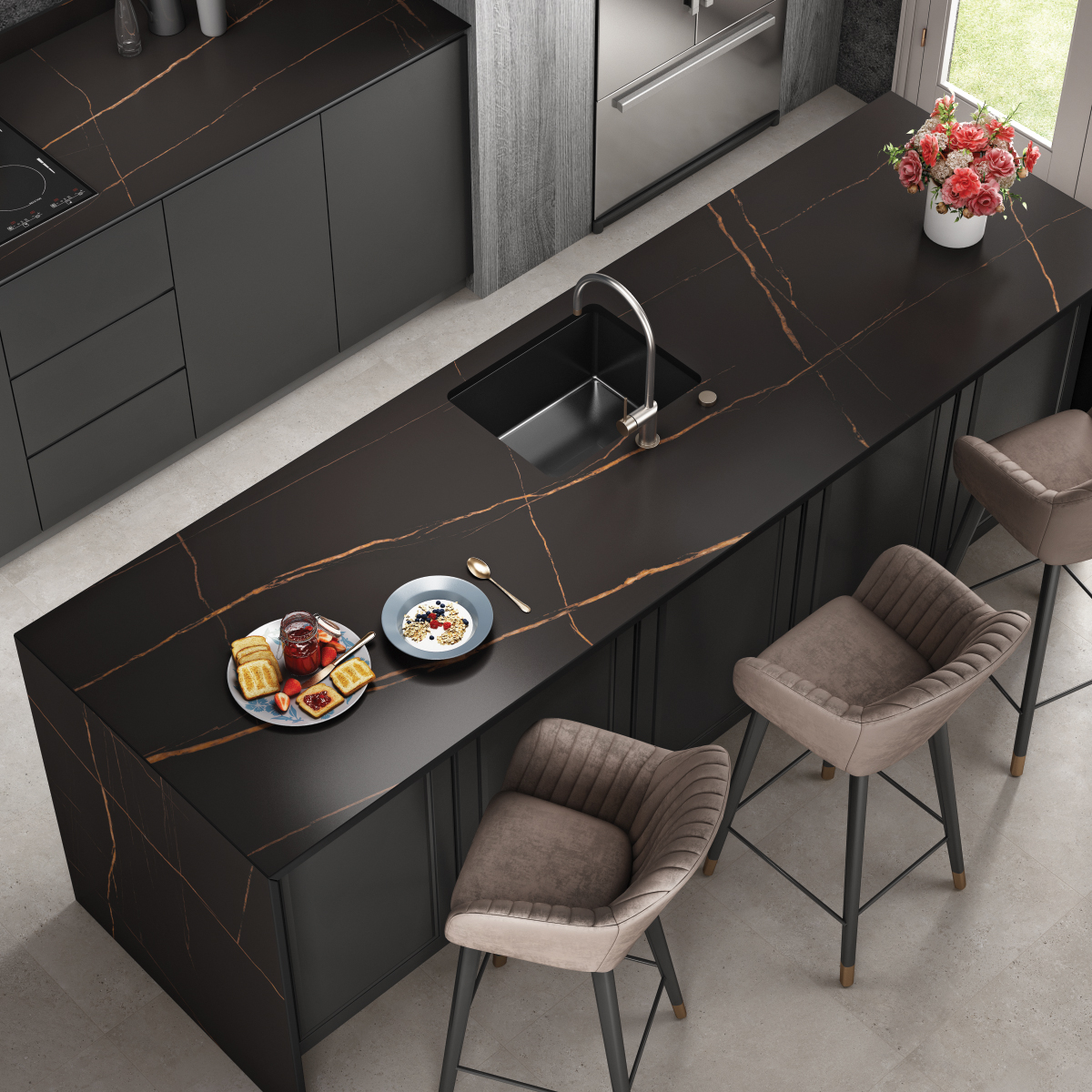 simpoloceramics's tweet image. BLACK SAINT LAURENT
Available Sizes: 79x260cm
Thickness: 15mm
Surface: POSH Surface with ‘iM+’

 #kitchdeck  - #kitchenplatforms &amp;amp; #countertops

#simpoloceramics #simpololifestyle #ceramic #homedesigns #posh #surface #tileinspiration #kitchendecor  #kitchentop #modularkitchen