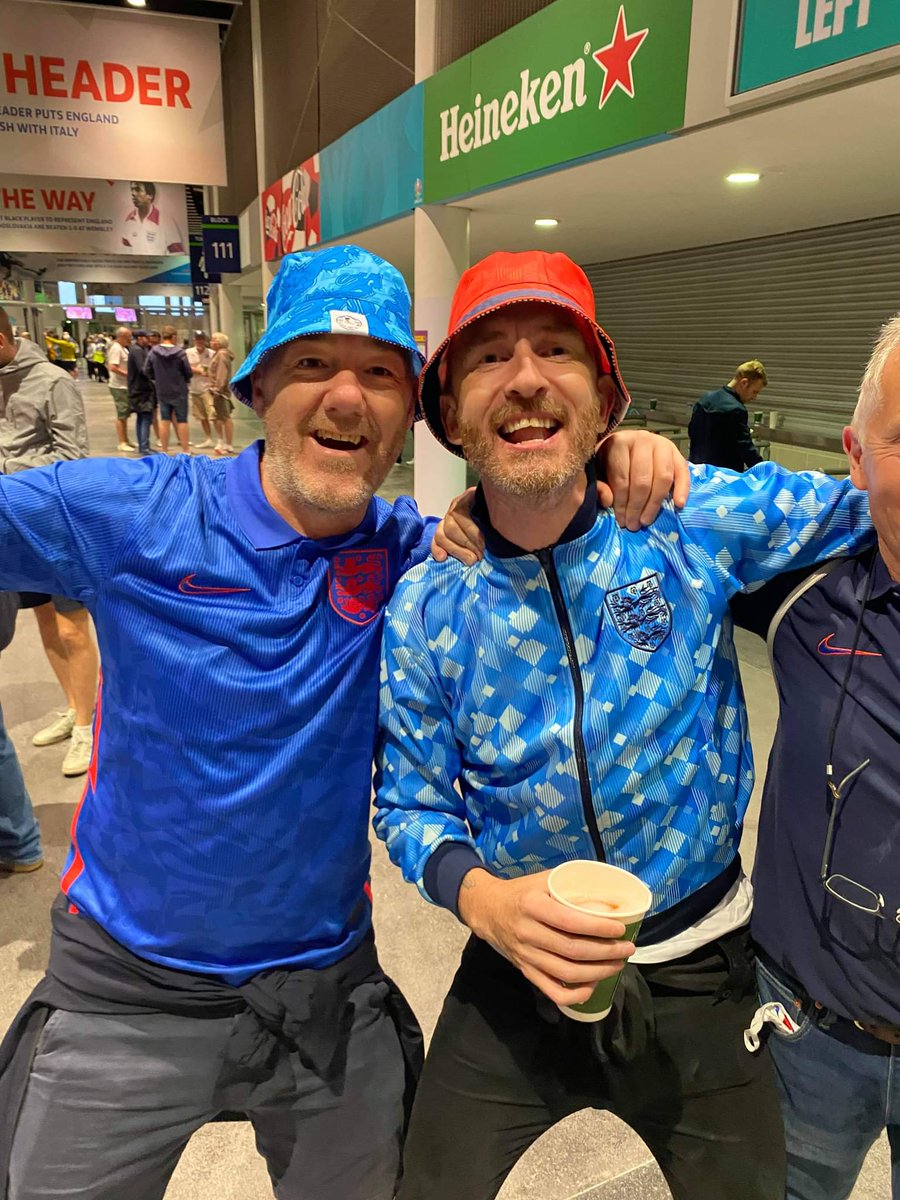 Shearer and Lineker Bucket Hats 
