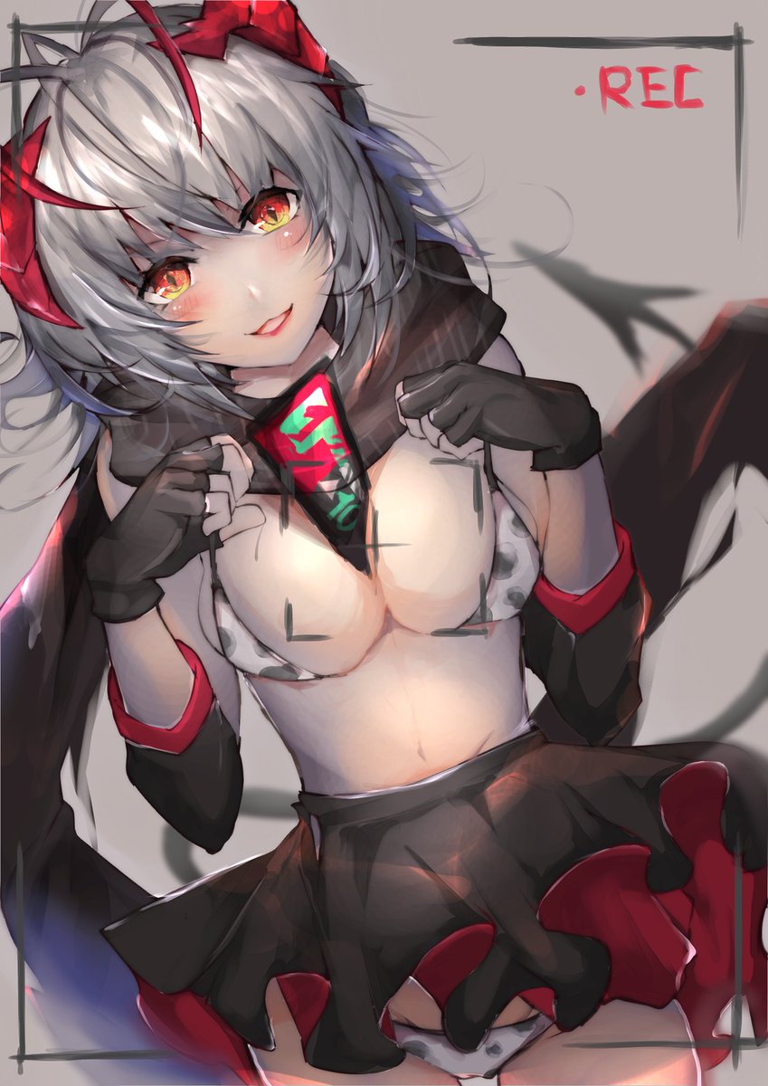 W(アークナイツ) 「牛柄ビキニWちゃん💕
#もう一度TLを牛柄ビキニでいっぱいにしたい #アークナ」|みるいのイラスト