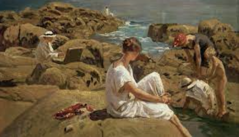 NewAngliaEnergy's tweet photo. Neglecting my art tweets this week. Here are some more glorious Laura Knight paintings. @HenryRothwell @GrimArtGroup @OwdAlbert @ahistoryinart https://t.co/NN5woDXYRj