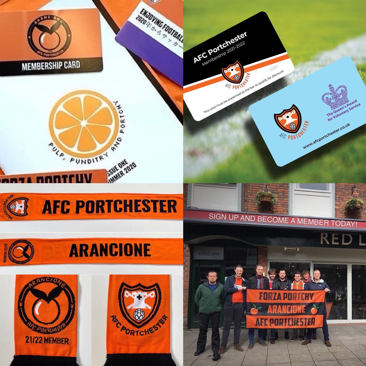 arancionefans's tweet photo. 🎟 Membership/Season Ticket Combo

📢 RETWEET - Let’s continue to GROW THE CLUB!  

Join the fans group today and secure a @afcportchester season ticket for JUST £40!

🖊 Sign up - https://t.co/s5M8jeELK8

💳 Buy online now ⤵️ https://t.co/ySiGtjMe0r

#Arancione🍊| #GrowTheClub💪🏻 https://t.co/v9xBYHSO7F