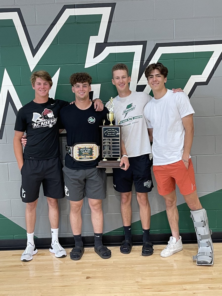 mvvarsbaseball's tweet photo. 2021 Final QAB THUMPER MV MUSTANG QUALIFIERS AND CHAMPION :  Brendan Goldman, Will Rogers (CHAMPION), Mason Dean and Luke Morissette.  Congrats⚾️⚾️⚾️⚾️⚾️ https://t.co/BPrmX37s3D