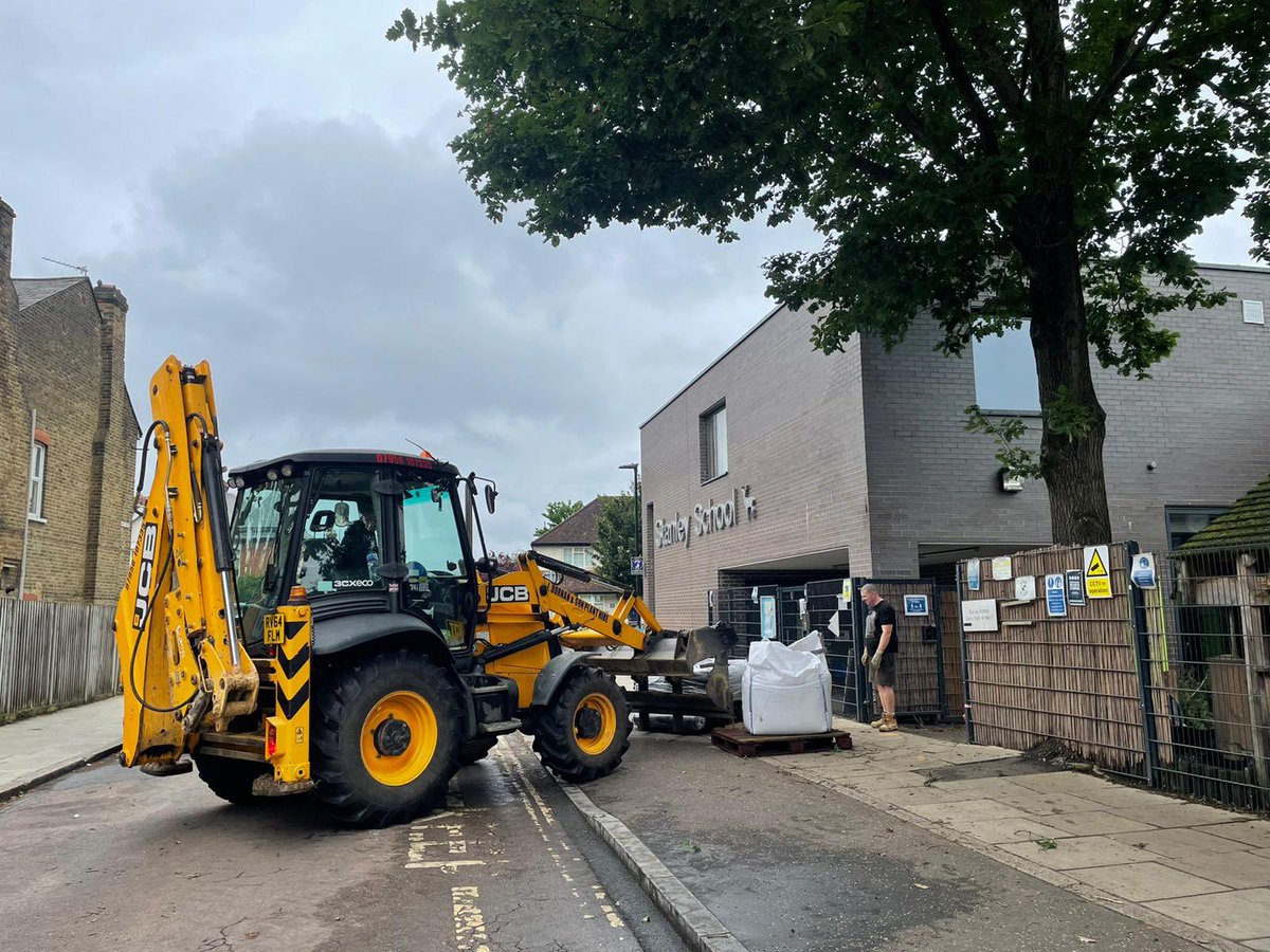 Wood chips have already arrived! Fancy coming to make some improvements to the school? Our lovely team of volunteers are there NOW and need your help. Please pop along today if you can spare a couple of hours