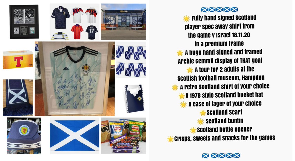 🏴󠁧󠁢󠁳󠁣󠁴󠁿 SCOTLAND PARTY PACK 🏴󠁧󠁢󠁳󠁣󠁴󠁿

Celebrate Scotlands euro adverture with this 10 prize package from us in association with <a href="/32watto/">Tony Watt</a>_ @32watto

Follow and retweet this for a chance to win a free ticket

This will be drawn on Monday 

You can buy tickets here 👇
stelladoro.co.uk