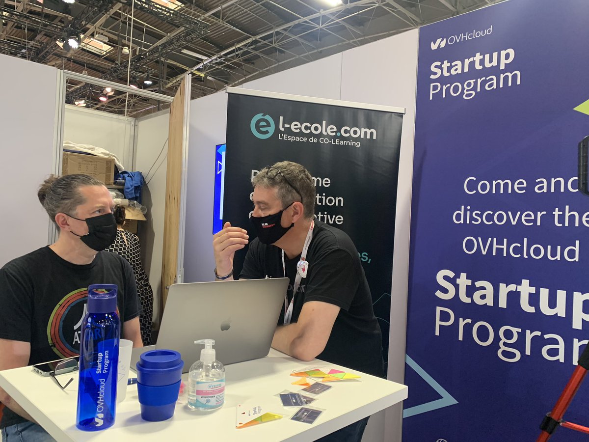#VivaTech c’est aussi l’occasion d’échanger entre les membres d’ <a href="/EdtechFrance/">EdTech France 🇫🇷🇪🇺</a> ... ou quand <a href="/tinycoaching/">tinycoaching</a> et <a href="/lecolecom/">l-ecole.com</a> parlent innovation et formation sur le stand <a href="/OVHcloud_FR/">OVHcloud France</a> #DemainlaFormation #FormationCollaborative #Colearning #Microlearning