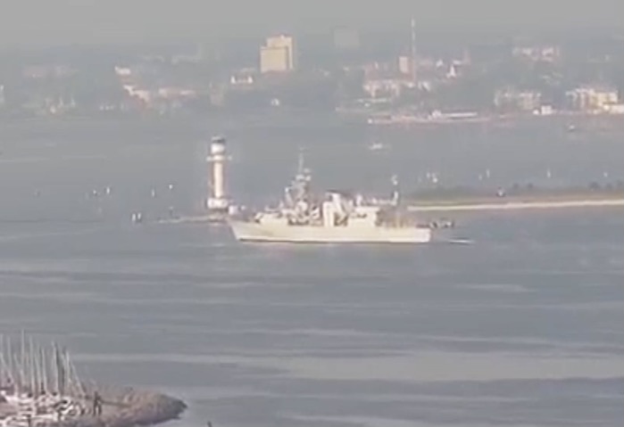 WarshipCam's tweet photo. HMCS Halifax (FFH 330) Halifax-class frigate coming into Kiel, Germany - June 19, 2021 #hmcshalifax #ffh330 https://t.co/Q8IqFALqCS