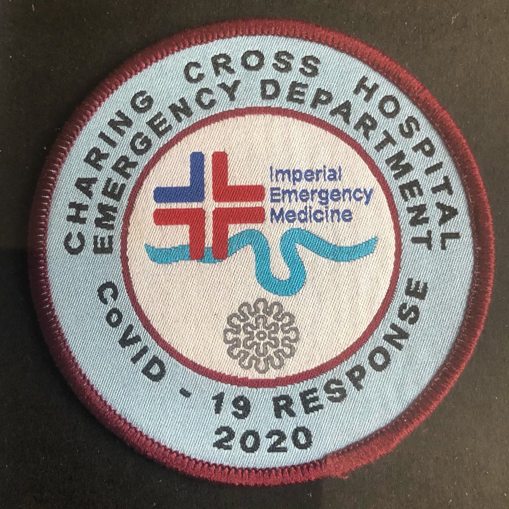 My first Mission Patch for delivering Emergency Care during the last 12 months 👍🥵