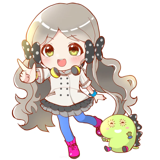 仲良し💓ロコとロコチュパ🎀
#伴田路子
#ロコ 